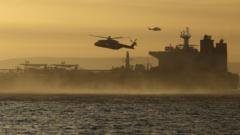 Watch: MOD video shows Russian shadow fleet tanker interception