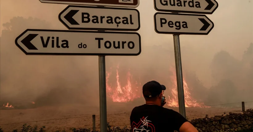 Fogo no Sabugal ainda tem mais de 250 homens no terreno mas está em resolução