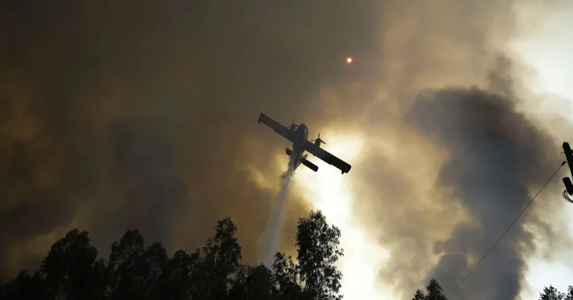 Fogo no Sabugal combatido por 360 bombeiros tem duas frentes