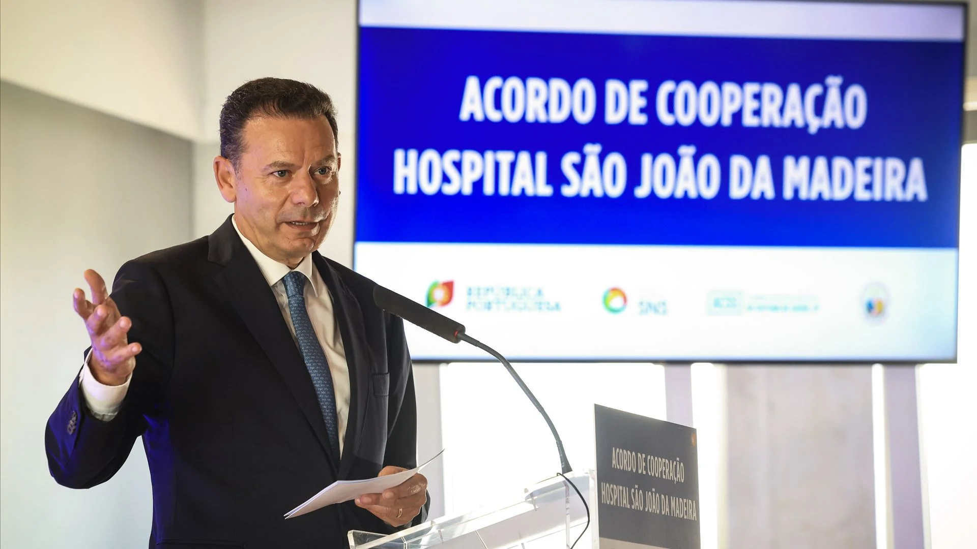 Governo passa Hospital de São João da Madeira para a Santa Casa a 1 de novembro