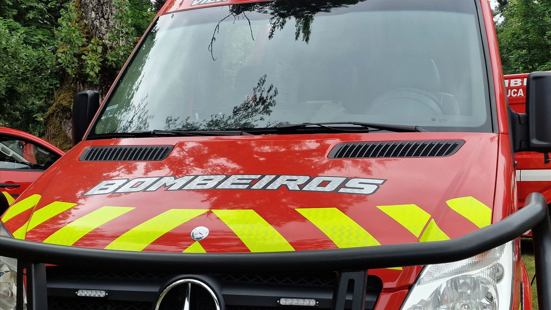 Incêndio em loja de Leça do Balio em Matosinhos
