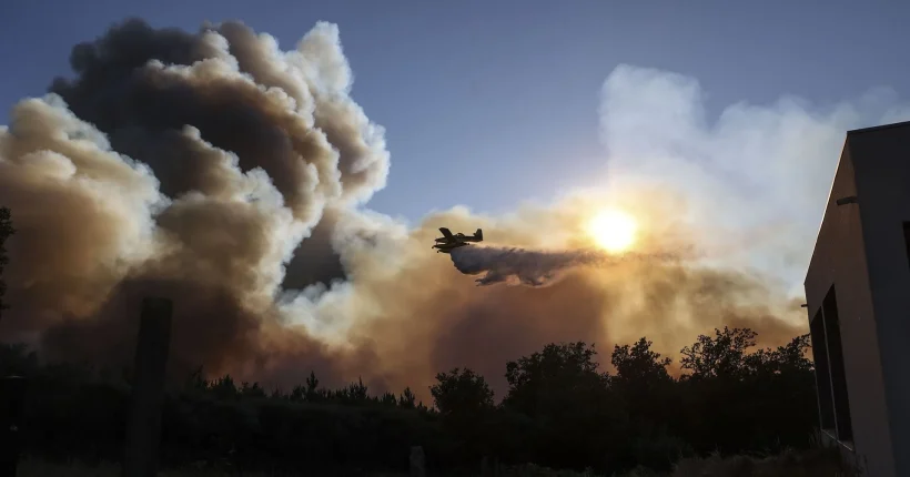 Mais de 200 bombeiros combatem incêndios em Pombal e Monchique