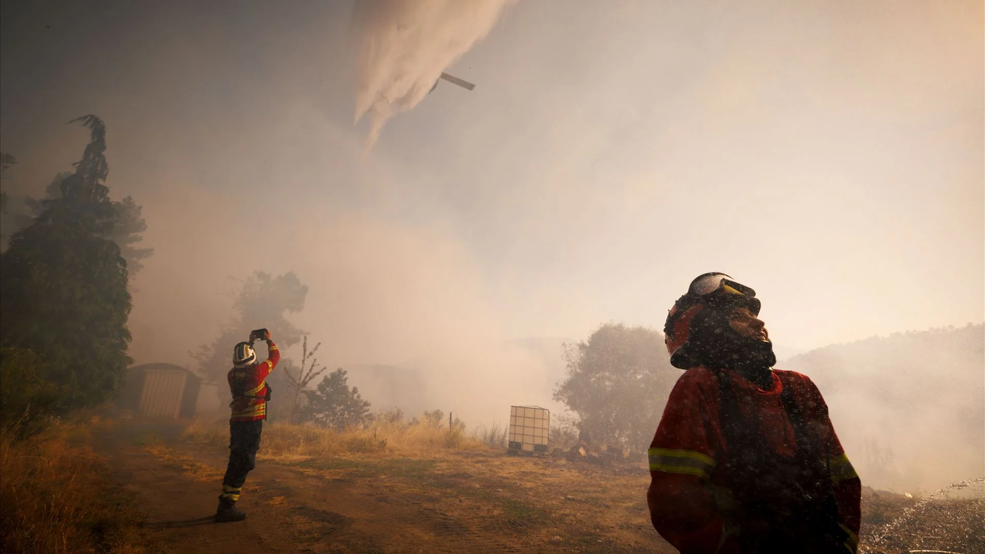 Mais de 600 bombeiros combatem grande incêndio em Alijó