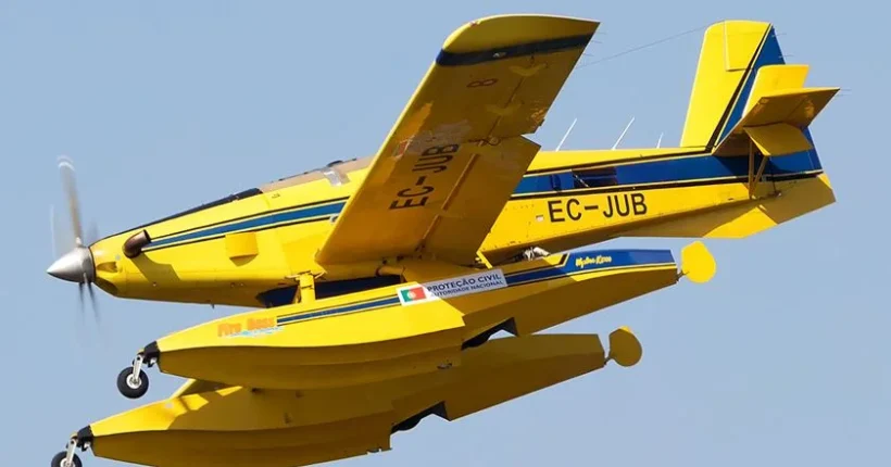 Portugal envia dois aviões e uma equipa para combater fogos em França