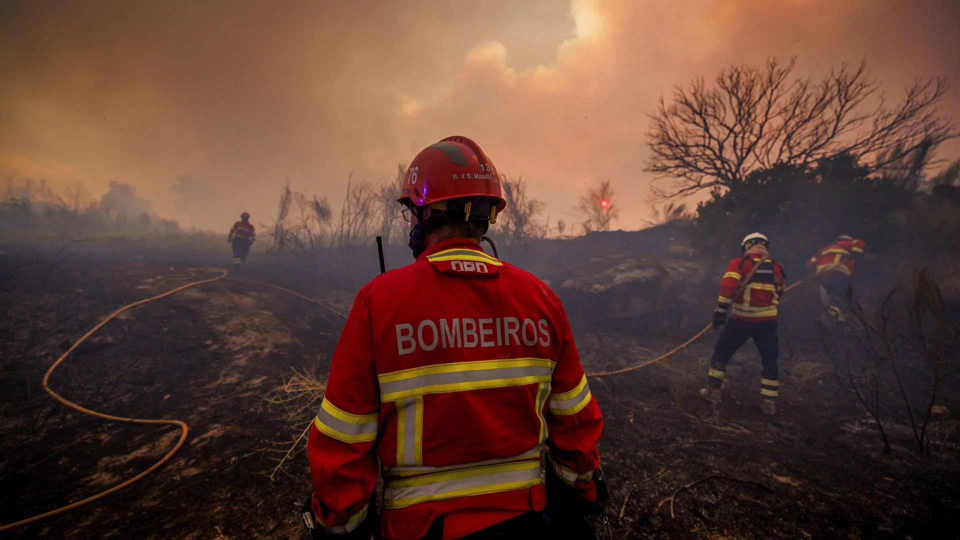 Dois dos cinco bombeiros feridos em Vinhais já tiveram alta