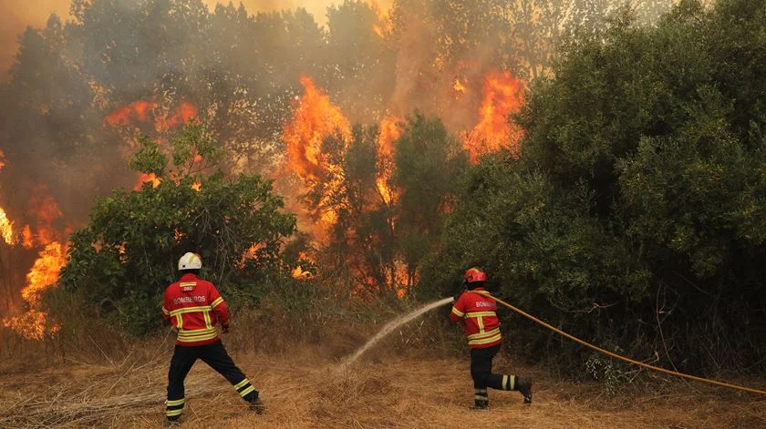 Fogo de Vila Pouca de Aguiar dominado e em fase de rescaldo