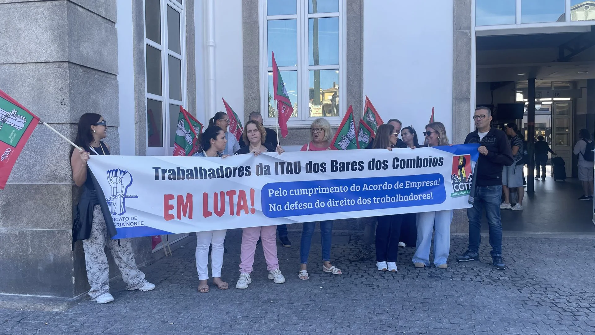 ​Greve dos trabalhadores dos bares da CP com adesão "quase total", avança sindicato