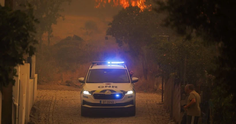 Incêndio em Mangualde poderá ficar resolvido nas próximas horas