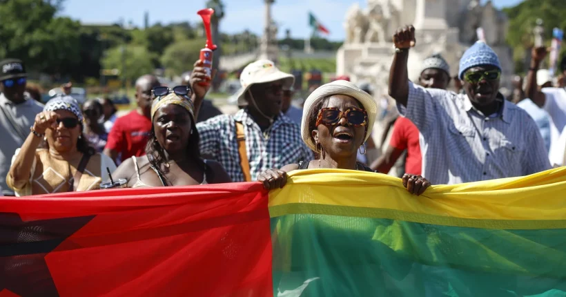 "Queremos uma Guiné livre": dezenas protestam em Lisboa contra "referendo golpista"